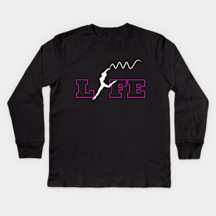 LIFE - Dancer, Inspiration and Art Kids Long Sleeve T-Shirt